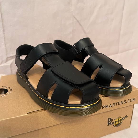 Dr. Martens Moby II Leather Sandal Uk 3 - Picture 2 of 11
